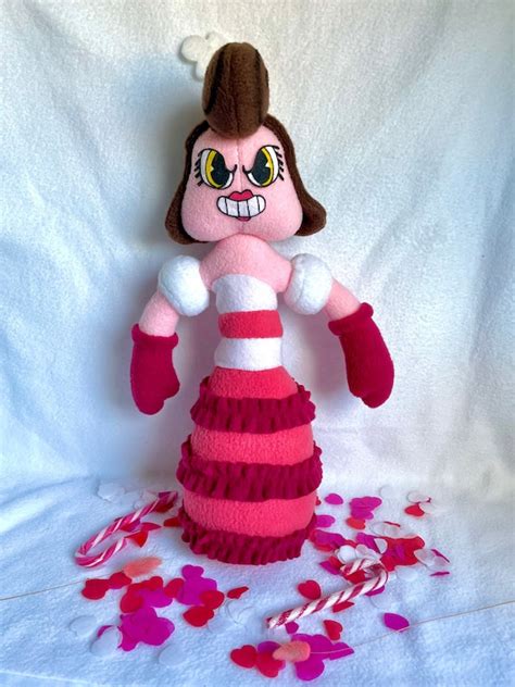 cuphead baroness|cuphead baroness von bon plush.